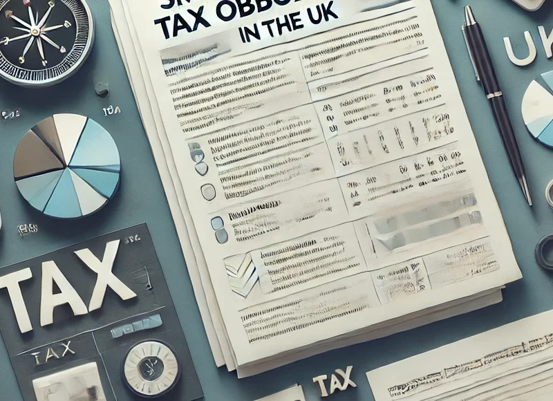 DALL·E 2024-11-03 14.19.48 - A professional and visually appealing image related to 'Understanding Your Small Business Tax Obligations in the UK' for a blog post. It should featur